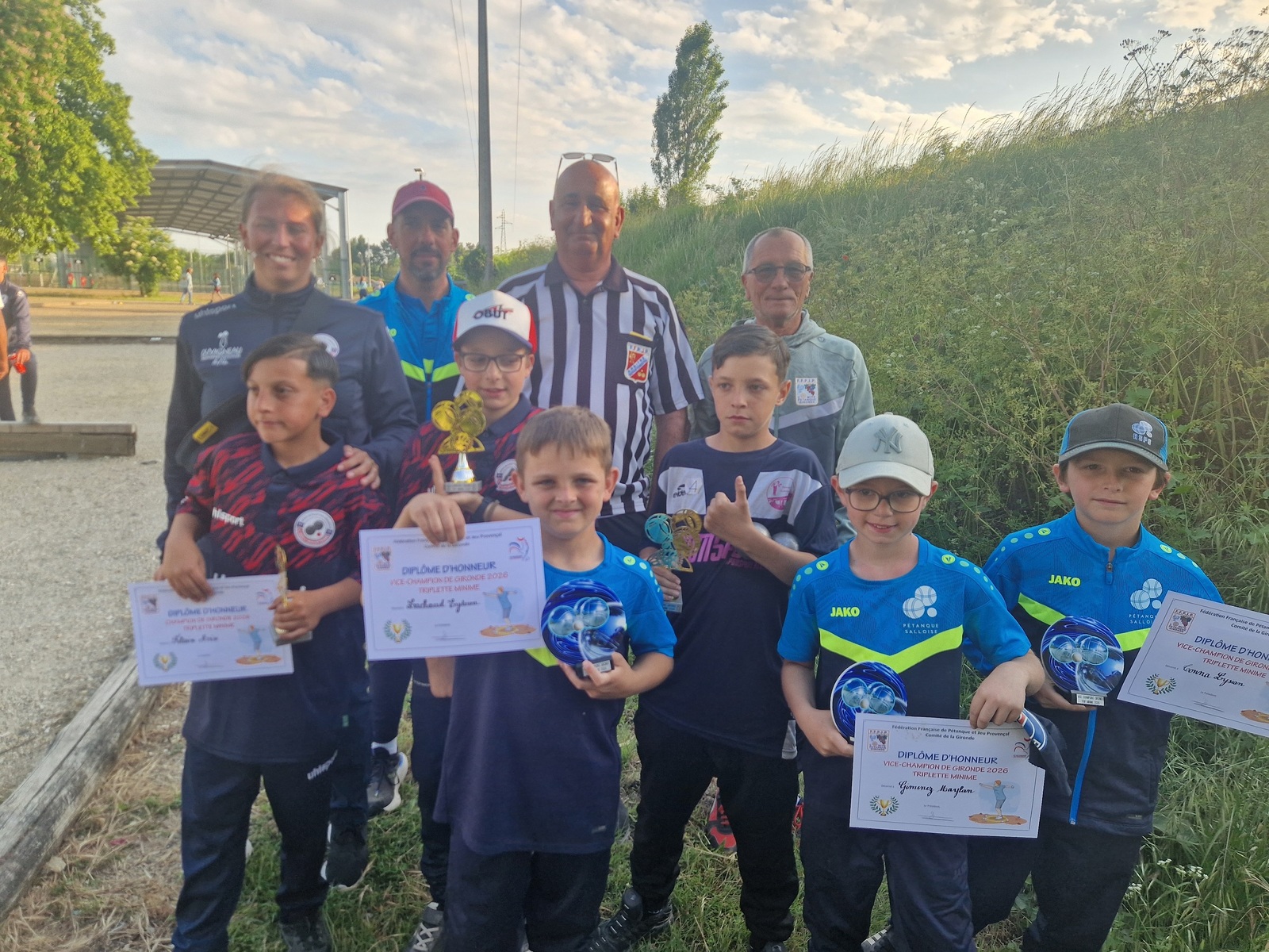 Championnat de Gironde Triplettes Jeunes