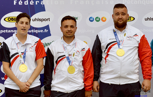 Championnat de France Triplette Mixte : les rhodaniens s'imposent sur le fil