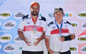Championnat de France Doublette Mixte ...la Nouvelle-Aquitaine remporte le titre