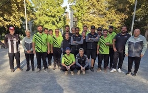 Résultats des phases finales du Championnat des Clubs Jeu Provençal 2025