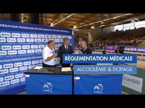 Règlementation médicale alcoolémie et dopage