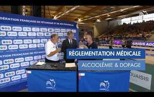 Règlementation médicale alcoolémie et dopage