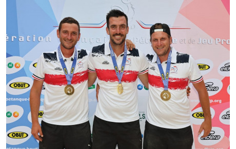 Championnat de France Triplette Jeu Provençal